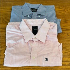 U.S. Polo Assn. Pink Striped Men's Shirt